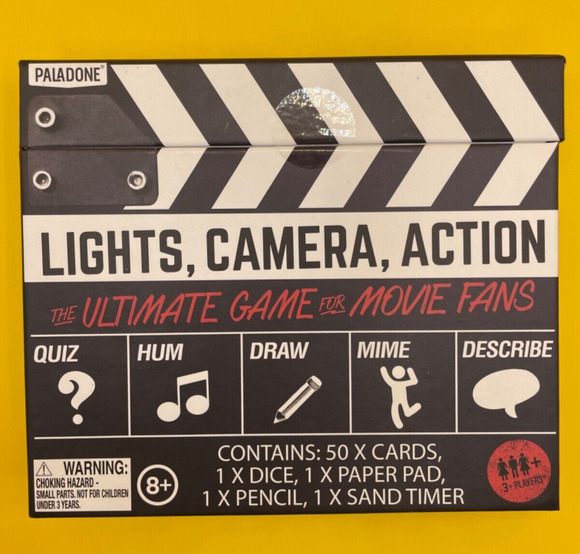 Paladone Other - 🎬Lights Camera Action Game For Movie Fans 3+ PlayersAges 8 & Up